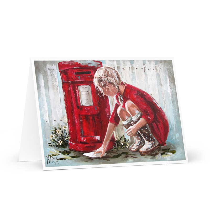 The postbox | Greeting card
