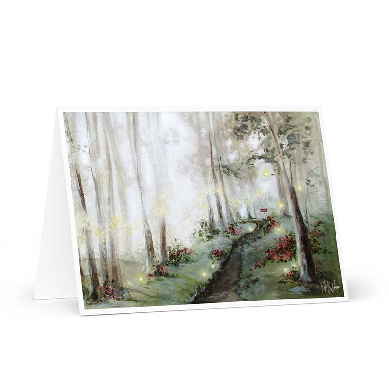 Die wandelpad | Greeting card