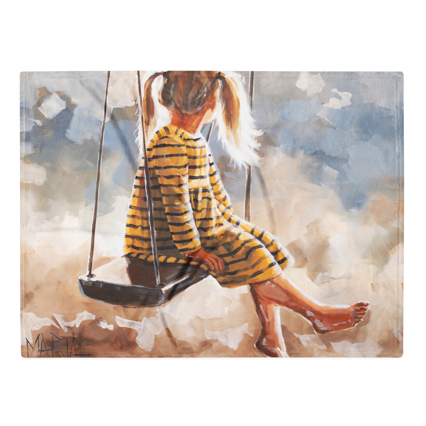 Quiet Contentedness | Fleece Blanket