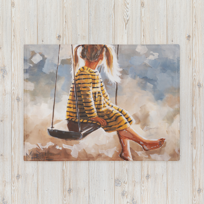 Quiet Contentedness | Fleece Blanket