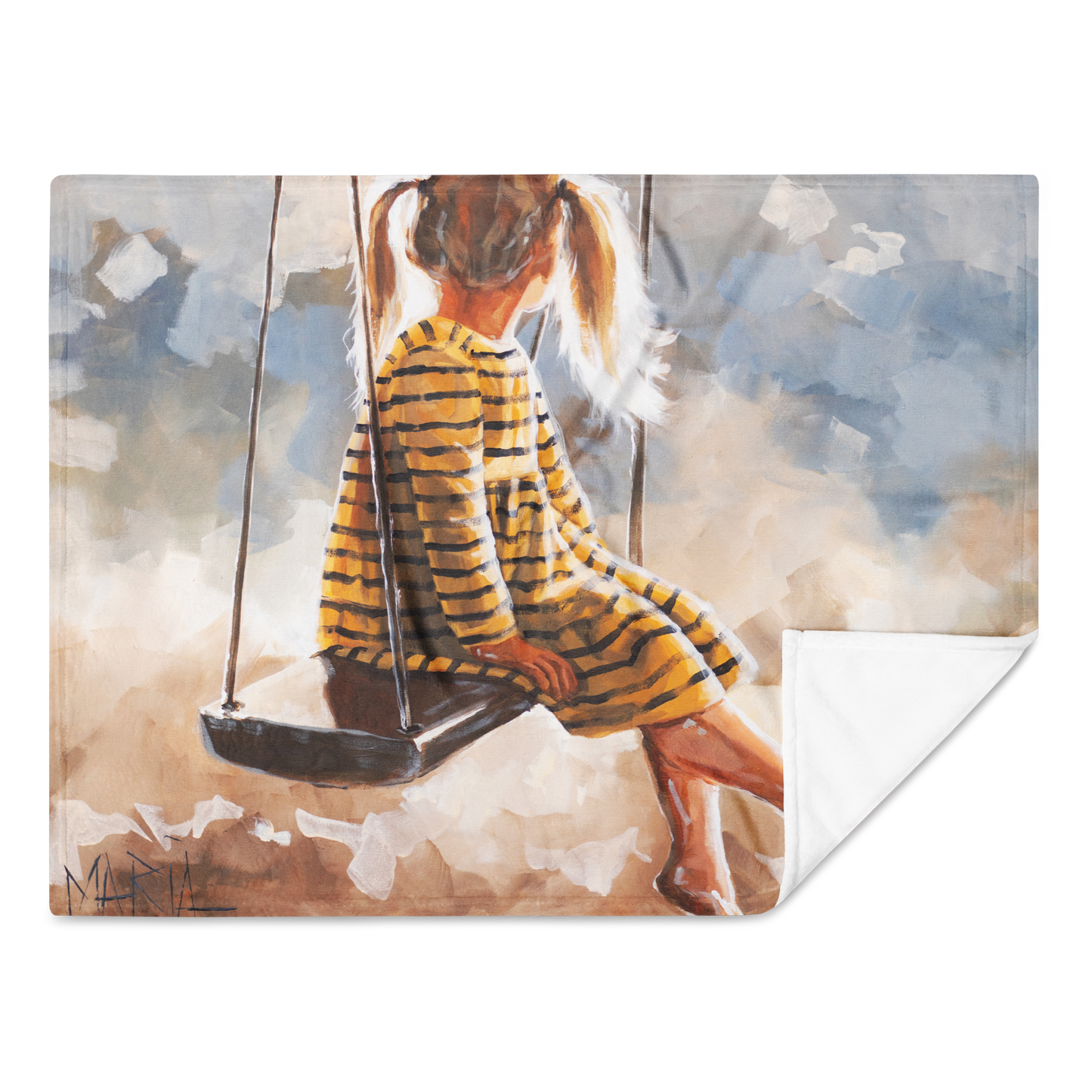Quiet Contentedness | Fleece Blanket