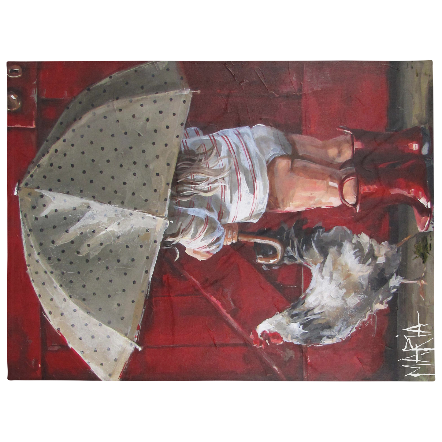 Red Boots | Fleece Blanket