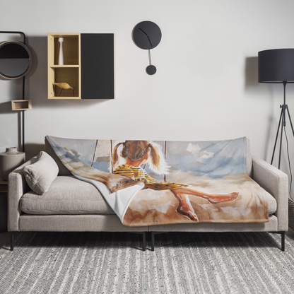 Quiet Contentedness | Fleece Blanket