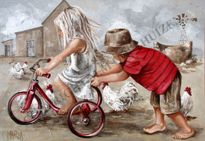 Tricycle (Oil)