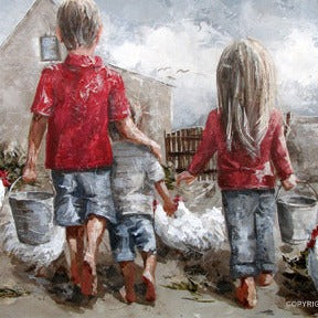 Saam Plaas | Canvas Prints