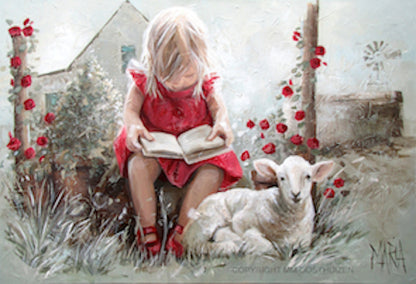 Once upon a lamb | A3 Paper Print