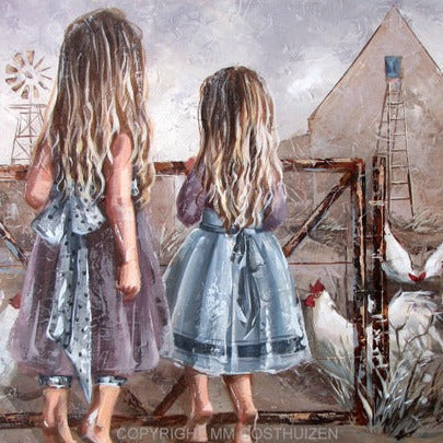 Kom kry my by die hek | Canvas Prints