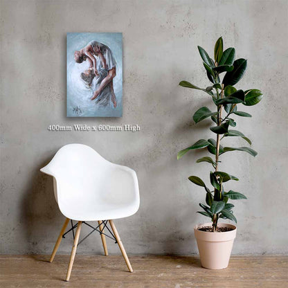He carries me | Canvas Prints