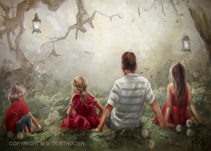 Family time | A3 Paper Print