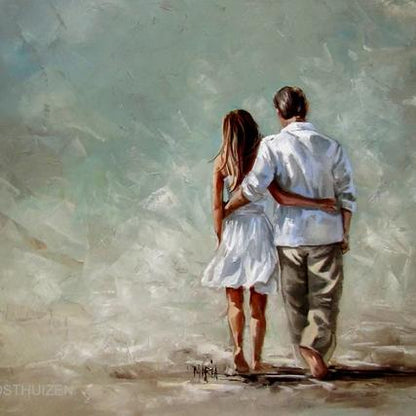 In his arms(oil)