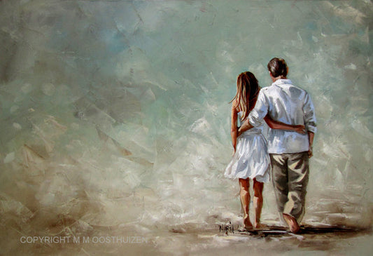 In his arms(oil)