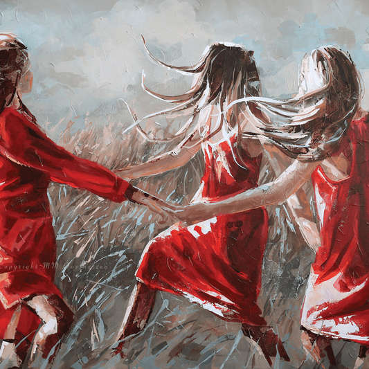 Sisters joy forevermore | A4 Paper Print