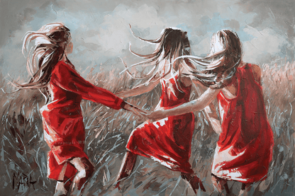Sisters joy forevermore | A3 Paper Print