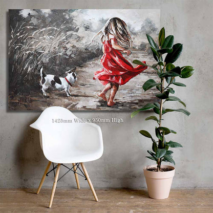 Dans oppad | Canvas Prints