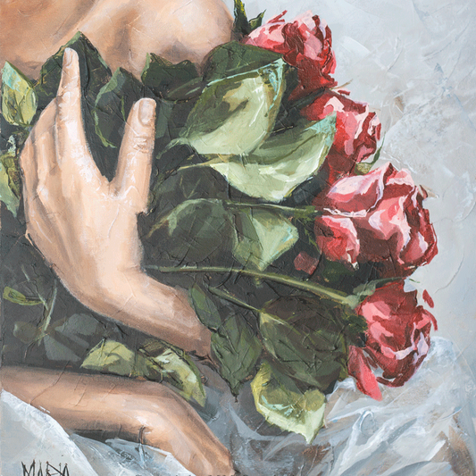 Red Roses | A4 Paper Print