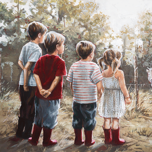 Hy sien ons | A4 Paper Print