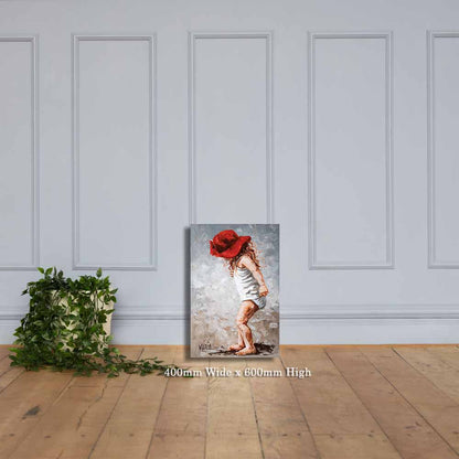 Little Red Warriors I | Canvas Prints