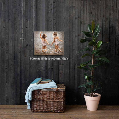 Never Alone | Canvas Prints