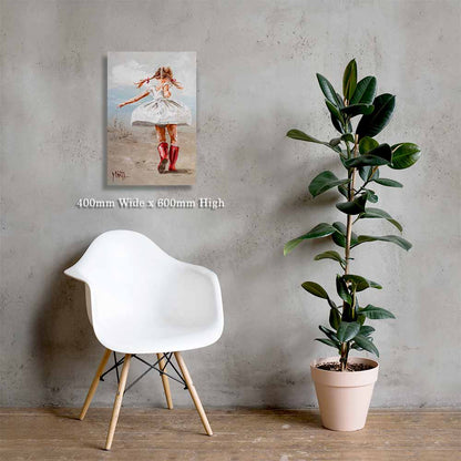 Turn - I am Free Series | Canvas Prints