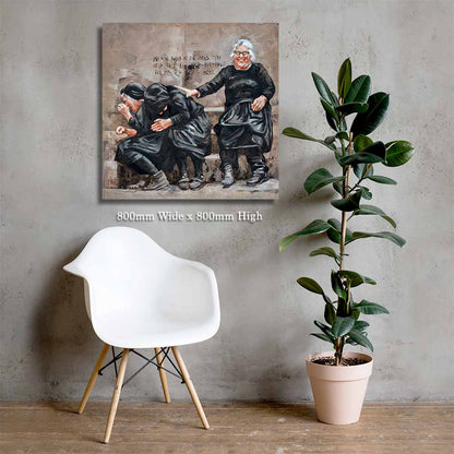 The paths that lead to life | Canvas Prints