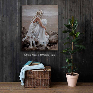 Waiting on Your Word - Canvas Prints