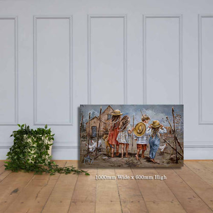 Saam stap | Canvas prints