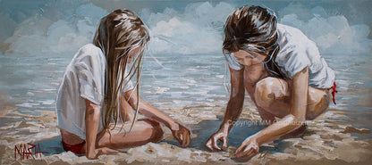 Seaside findings | Canvas prints