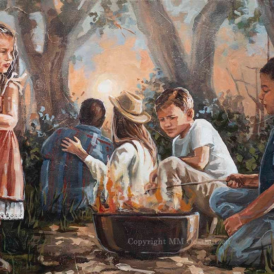 Smors en Vuurvliegies | A4 Paper Print