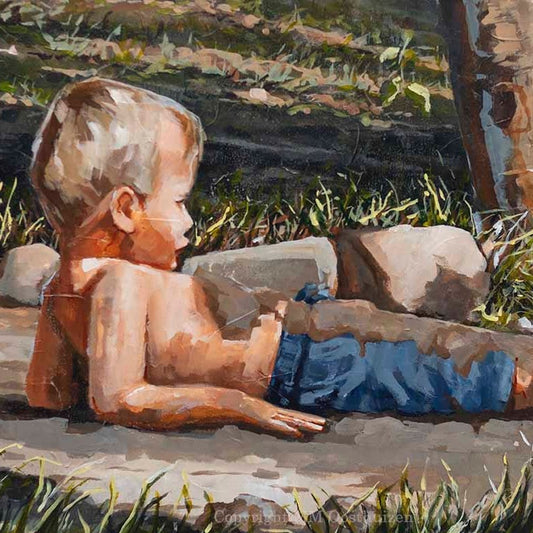 Mud Bath | A4 Paper Print