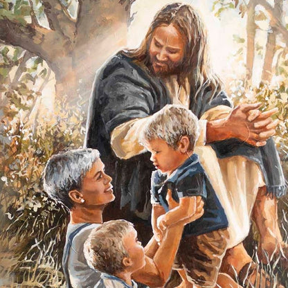 At His Feet