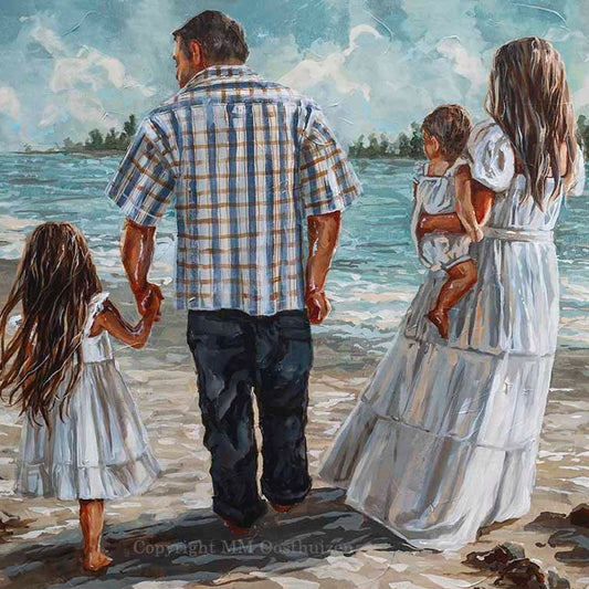 Izabel en Nina oomblikkies | A4 Paper Print