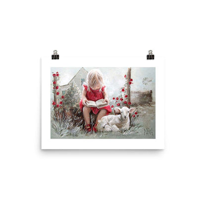 Once upon a lamb | A3 Paper Print