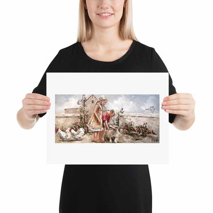 A French Flair | A3 Fine Art Paper Print