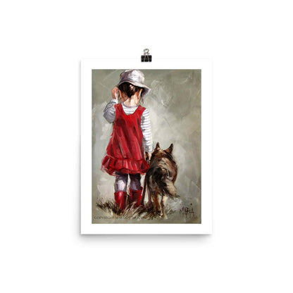 Kom wagter | A3 Paper Print