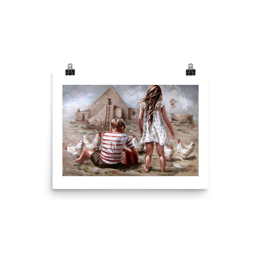 Krieke vang | A3 Paper Print - House Of Maria ZA