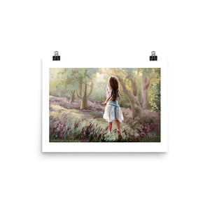 Lavender Princess | A3 Paper Print