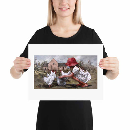 Come closer | A3 Paper Print