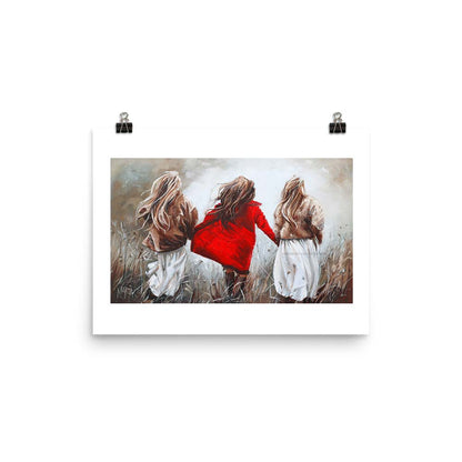 Love centered friendship | A3 Paper Print