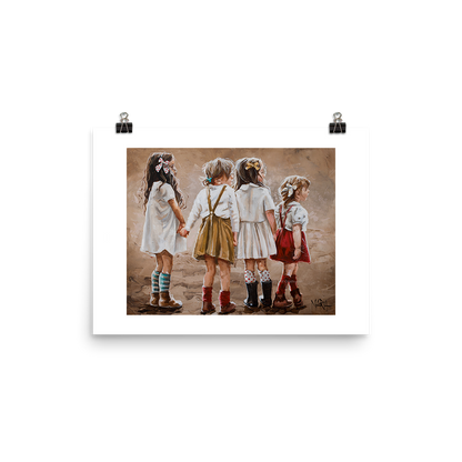 Sweet friendship | A3 Paper Print
