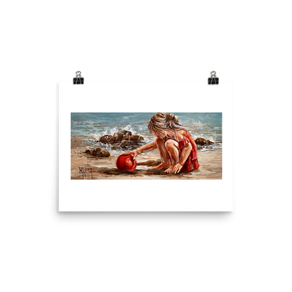 Op die Strand | A3 Paper Print