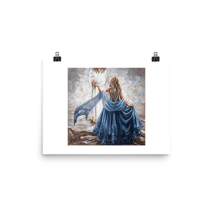 Ons eerste dans | A3 Paper Print