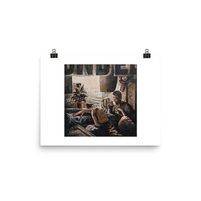 Katinka en Braam | A3 Paper Print