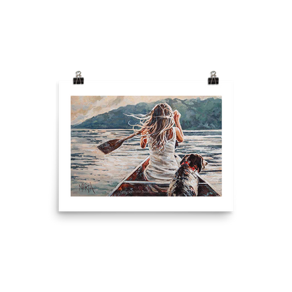 Toward the Light | A3 Paper Print