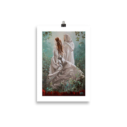 Walk with me | A4 Paper Print