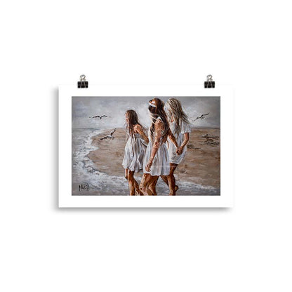 Contented Sisterhood | A4 Paper Print
