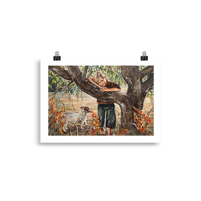 Natuur Kind | A4 Paper Print
