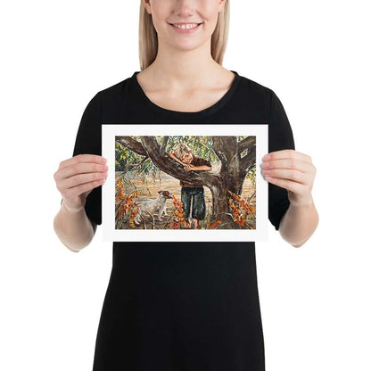 Natuur Kind | A4 Paper Print