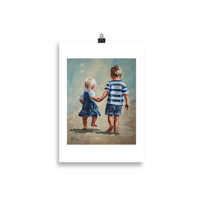 Hand aan Hand | A4 Paper Print