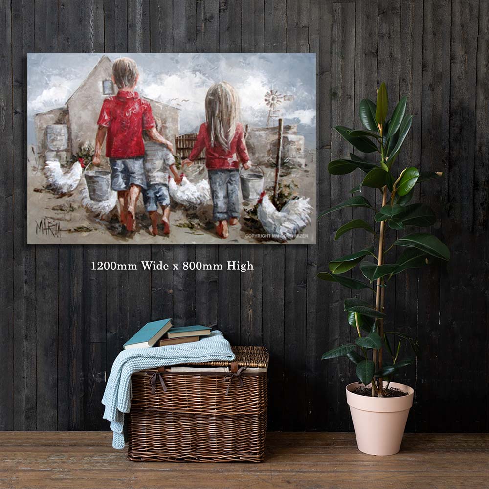 Saam Plaas | Canvas Prints