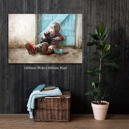 Laaste happie | Canvas Prints